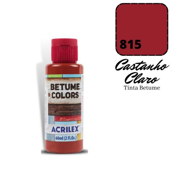 Imagem de Betume Acrilex Color 60ml 815 Castanho Claro