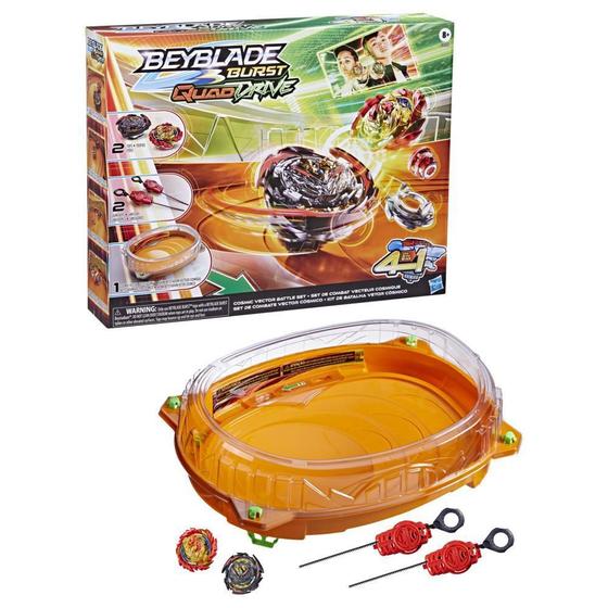 Imagem de Beyblade Burst QuadDrive - Kit de Batalha Vetor Cósmico