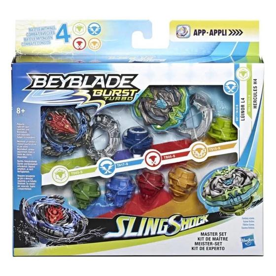 Imagem de Beyblade Burst Turbo Kit De Mestre - Hasbro E6779