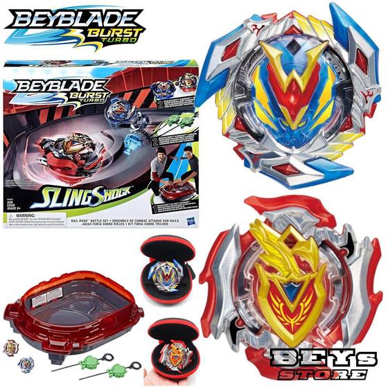 Beyblade Burst Turbo Slingshock Rail Rush Hasbro Lan Adores Magazine Luiza