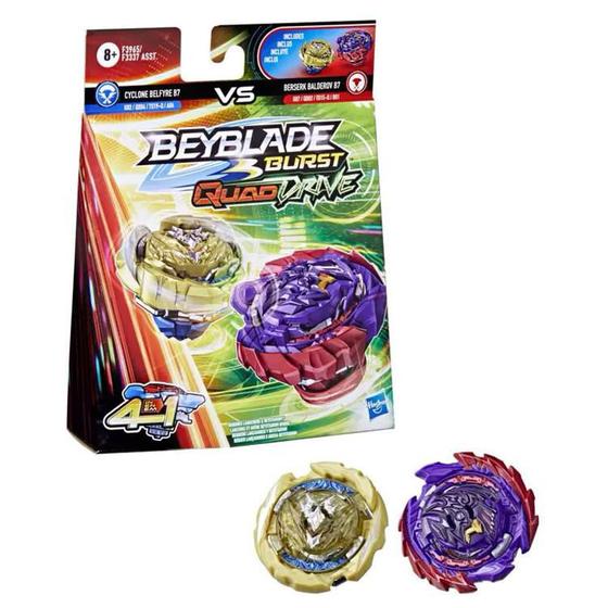 Imagem de Beyblade cyclone belfyre b7 berserk balderov f3965 - Hasbro