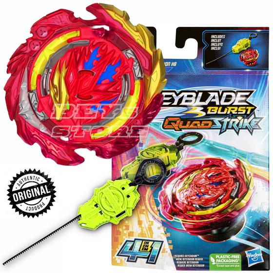 Imagem de Beyblade Hasbro QuadStrik Hyperion com Lançador Beys Store