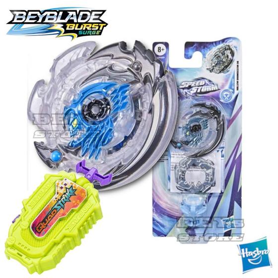 Imagem de Beyblade Hollow Doomscizor D6 + Lançador QS String - Hasbro