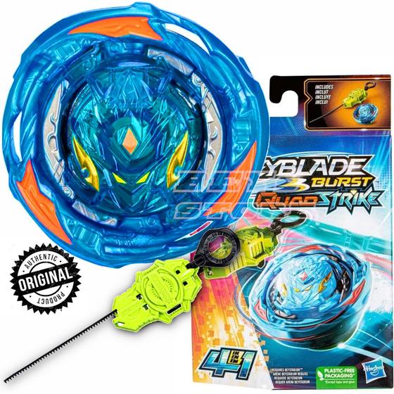 Imagem de Beyblade Lançador Hasbro Whirl Knght QuadStrike