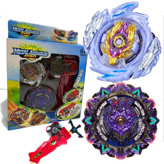 Imagem de Beyblade Lúinor e Lucifer Lançador Cremalheira