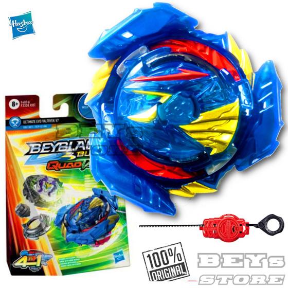 Imagem de Beyblade Quaddrive Ultimate Evo Valtryek V7 - Hasbro