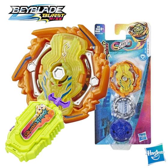 Imagem de Beyblade Solar Sphinx S5 + Lançador QS String - Hasbro