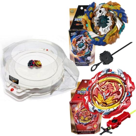 Imagem de Beyblades Geist Fafnir Vs Revive Phoenix - DB Pro