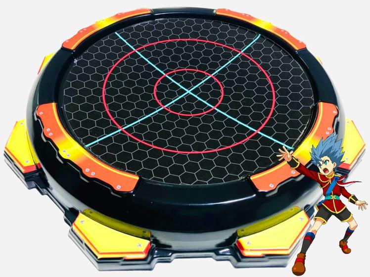 BeyStadium Arena para Batalha Battle Turbo - Xavier - BEYBLADE - Pião ...