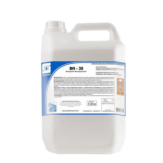 Imagem de BH 38: Detergente Solvente Industrial Limpador Desengraxante Spartan 5 Lt