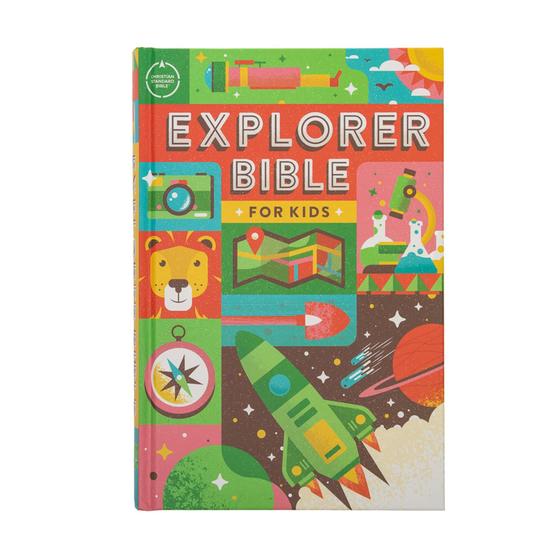 Imagem de Bible Holman Bibles CSB Explorer para crianças, capa dura