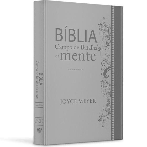 Imagem de Biblia campo de batalha da mente - cinza - Joyce Meyer