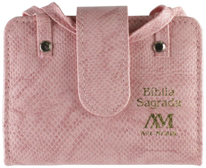 Imagem de Bíblia Com Alça - Bolso - Rosa