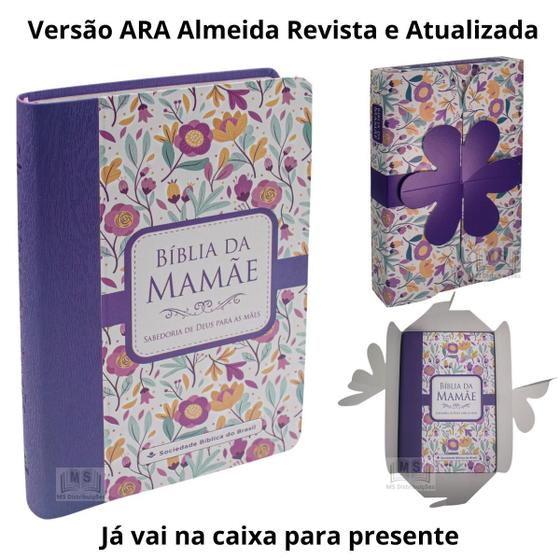 Imagem de Bíblia da Mamãe de Estudo Versão ARA Almeida Revista e Atualizada Editora SBB