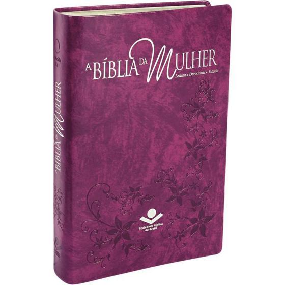 Imagem de Biblia da mulher, a - luxo - violeta - sbb
