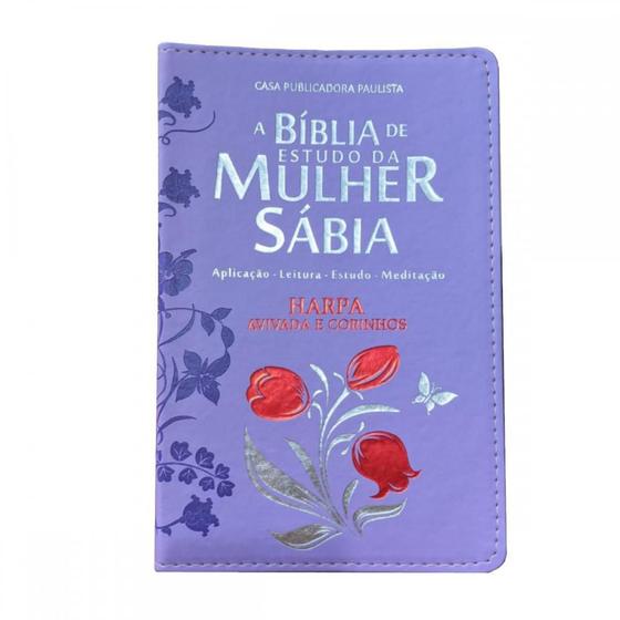 Imagem de Biblia Da Mulher Sabia Mod 01 Tulipa Lilas