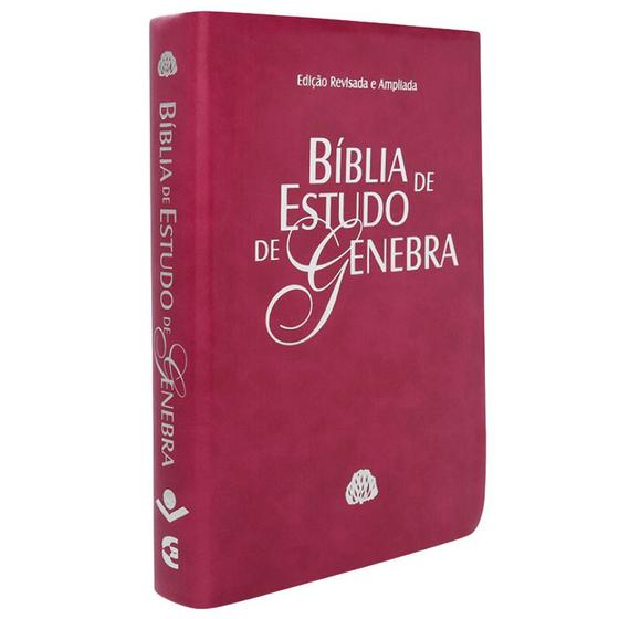 Imagem de Bíblia De Estudo De Genebra - Pink Purpura - Editora Cultura Cristã