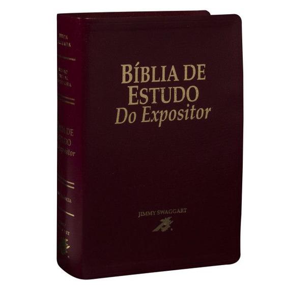 Imagem de Bíblia De Estudo Do Expositor -  Capa Vinho