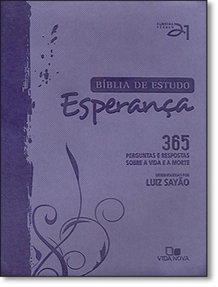 Imagem de Biblia De Estudo Esperanca - Lilas - 2ª. Ed. Revisada E Atualizada