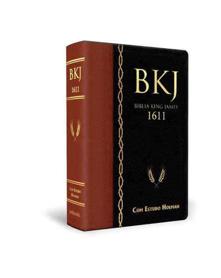 Imagem de Bíblia de Estudo Holman King James  Marrom e Preta  6º Edição - BVBOOKS