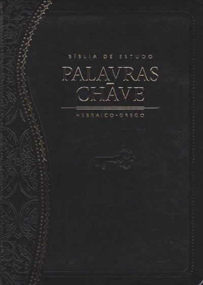 Imagem de Biblia De Estudo - Palavras-chave - Preta Classica - 4 Ed - CPAD