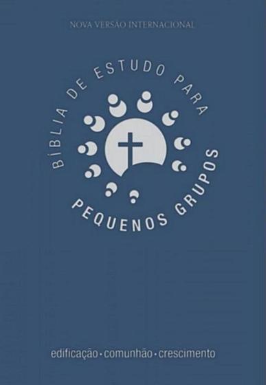 Imagem de Biblia de estudo para pequenos grupos - azul - VID - VIDA