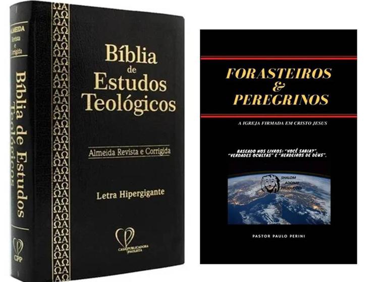 Imagem de Bíblia De Estudo Teológicos Lt Hiper Gigante+ Livro de Estudo EBD
