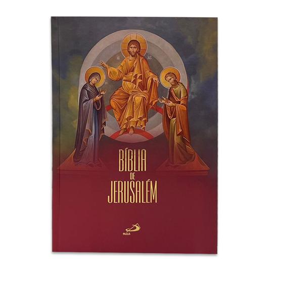 Imagem de Bíblia De Jerusalém - Grande - Capa Jesus Cristo - Capa Dura