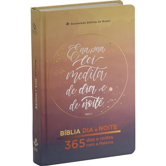 Imagem de Bíblia Dia e Noite Naa - 365 Dias e Noites com a Palavra: Nova Almeida Atualizada (Naa)