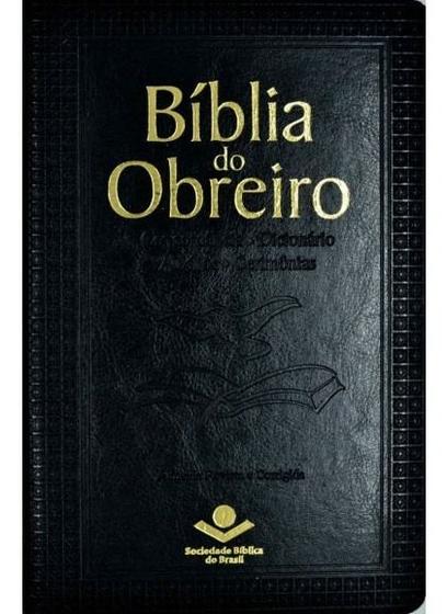 Imagem de Biblia Do Obreiro Preto Rc Luxo