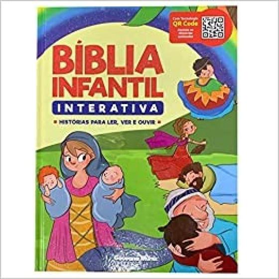 Imagem de Biblia infantil interativa: historias para ler, ver e ouvir - PAE EDITORA E DISTRIBUIDORA