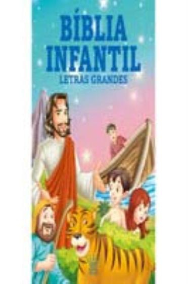 Imagem de Bíblia Infantil - Letras Grandes - Capa Almofadada - KING BOOKS