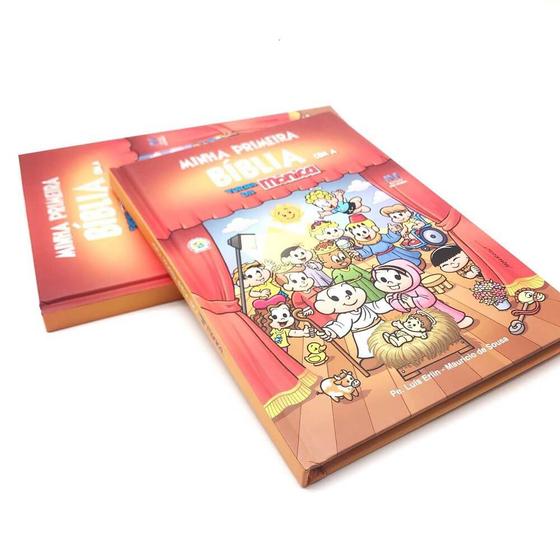 Biblia infantil minha primeira biblia com a turma da monica bolso Menor preço em Biblia infantil minha primeira biblia com a turma da monica bolso
