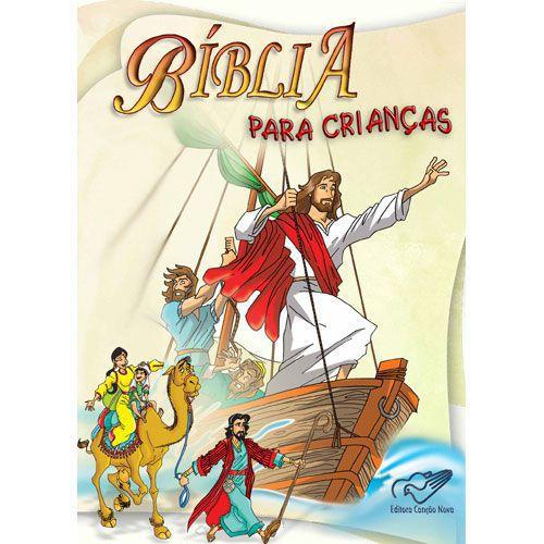 Imagem de Biblia Infantil para Crianças Ilustrada Cancao Nova - Canção nova