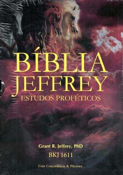 Imagem de Biblia jeffrey estudo profetico - pret/dou - BV FILMS BIBLIA