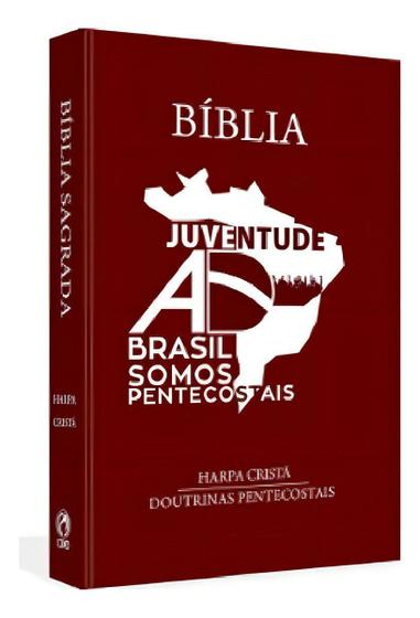 Imagem de Biblia Juventude Ad Brasil Somos Pentecostais Marrom Sortido