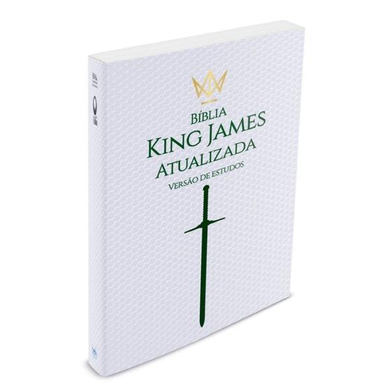 Imagem de Bíblia King James Atualizada de Estudo Brochura Masculina Espada com 1856 pags formato 16x23