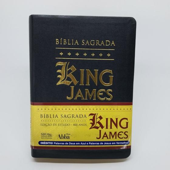 Bíblia King James de Estudo - Edição Comemorativa 400 Anos Menor preço em Bíblia King James de Estudo - Edição Comemorativa 400 Anos