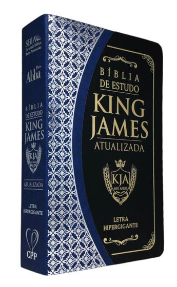 Imagem de Bíblia King James Estudo Pastora Kja Atualizada Com Índice Letra Hipergigante Pentecostal