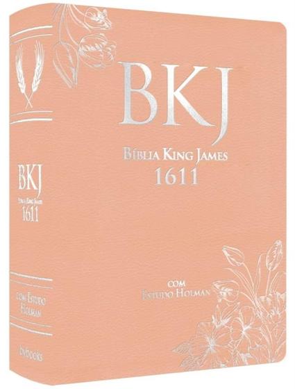 Imagem de Biblia King James Fiel 1611 - Letra Ultra Gigante - Rose Luxo - BV FILMS & BV BOOKS BIBLIA