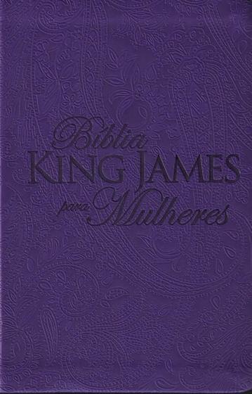 Imagem de BIBLIA KING JAMES PARA MULHERES - ROXO -  