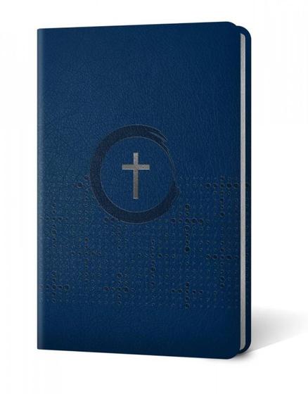 Imagem de Biblia Nvi Slim Azul Cruz - Editora Vida Biblias