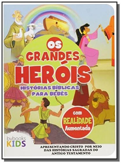 Biblia os grandes herois: historias biblicas para - Bv films - Menor preço em Biblia os grandes herois: historias biblicas para - Bv films -