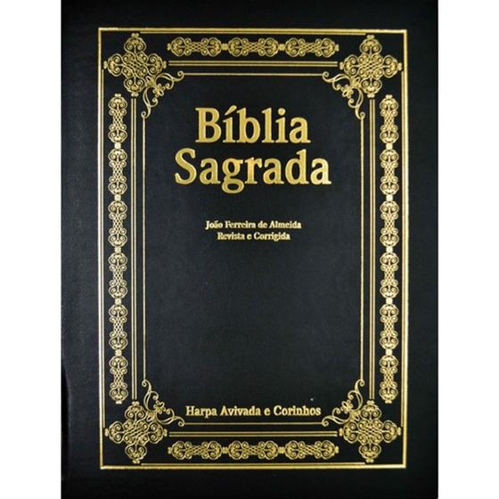 Imagem de Bíblia Púlpito Letra Extra Gigante Jumbo Grande Capa Dura - CPP