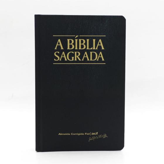 Imagem de Bíblia Sagrada ACF  Letra Gigante  Capa Dura  Preta