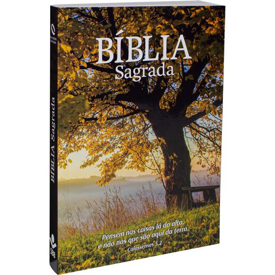 Bíblia Sagrada - Capa ilustrada Árvore Menor preço em Bíblia Sagrada - Capa ilustrada Árvore
