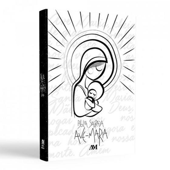 Imagem de Biblia sagrada - capa maria