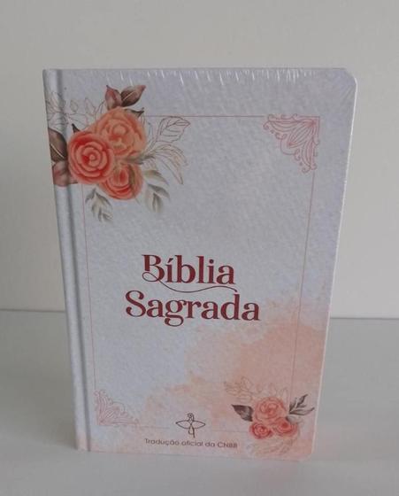 Imagem de Bíblia Sagrada - Capa Salmon - Feminina - EDICOES CNBB