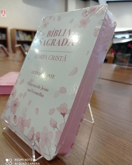 Bíblia Sagrada CPAD Harpa Cristã Letra Gigante Menor preço em Bíblia Sagrada CPAD Harpa Cristã Letra Gigante