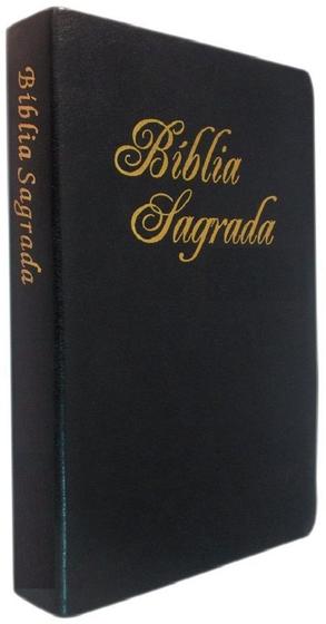 Imagem de Biblia Sagrada Evangelica Feminina Masculina Preta Media